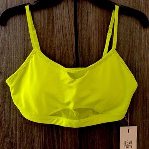 Fabletics Neon Demi Lovato sports bra